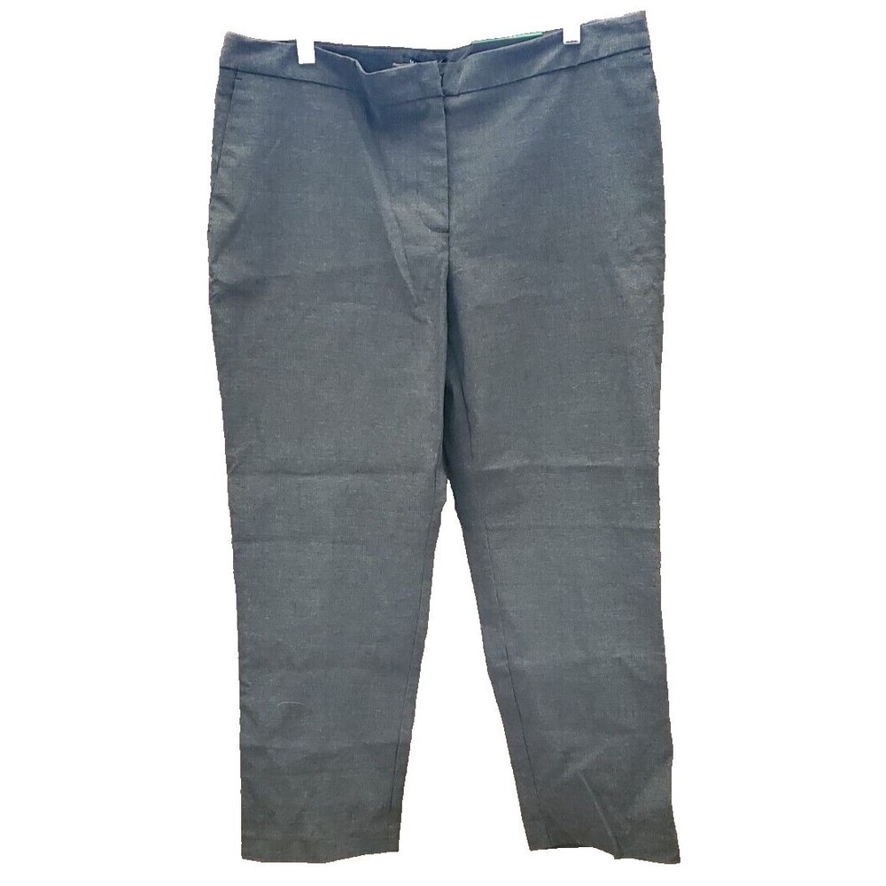 Mario Serrani Ladies Comfort Stretch Slim Fit Pant Tummy Control Gray Size 12/27 - Picture 1 of 7